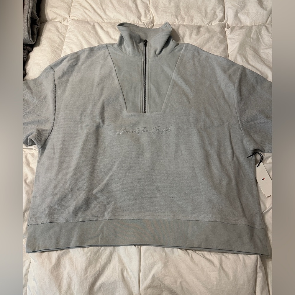 Honor The Gift French Terry Half-Zip Pullover - NWT - Size L - Picture 3 of 11